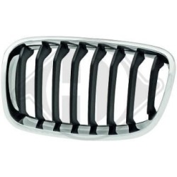 Grille de radiateur 1281041 pour BMW Série 2, référence d'origine 51137262117 DIEDERICHS