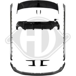 Couverture de pare-chocs DIEDERICHS 1282464 pour BMW 1