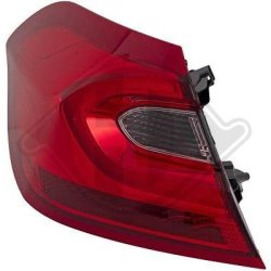 Ensemble de feu arrière DIEDERICHS 1407093 pour FORD FIESTA OE 2118074