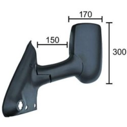 Exterior Mirror DIEDERICHS 1455224 OE Ref 4643394