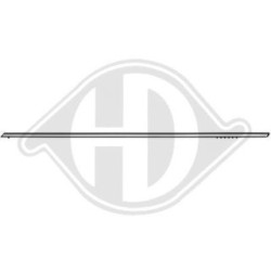 Baguette de garniture de porte 1611032 pour MERCEDES 123 OE A1236900680 DIEDERICHS