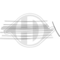 Baguette de calandre 1614047 pour Mercedes Classe E DIEDERICHS