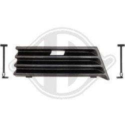 Cache de crochet de remorquage 1614051 pour MERCEDES CLASSE E OE 2108800605 DIEDERICHS