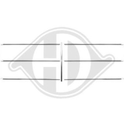 Radiator Grille Trim Strip Set DIEDERICHS 1645045 DIEDERICHS