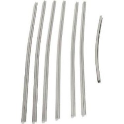 Radiator Grille Trim Strip Set DIEDERICHS 1645047 OE Ref A140 888 03 85