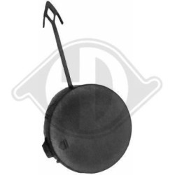 Rabat de crochet de remorquage 1663164 pour MERCEDES SPRINTER OE 9068850522 DIEDERICHS