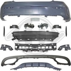 Pare-chocs 1673455 pour Mercedes Classe C DIEDERICHS