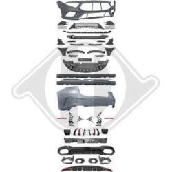 Pare-chocs 1683350 pour Mercedes Classe A DIEDERICHS