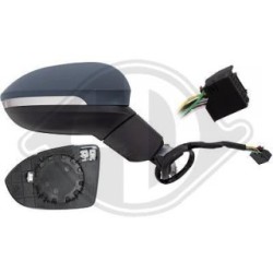 Rétroviseur extérieur 2218324 pour VW GOLF OE 5H1857508A9B9 DIEDERICHS