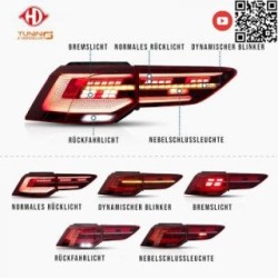 Tail Light Assembly Set DIEDERICHS 2218395 OE Ref 5H0945208A