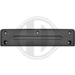 Support de plaque d'immatriculation 2255154 pour VW TIGUAN OE 5N0807287D DIEDERICHS