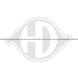 Baguette de garniture de pare-chocs 2273061 pour VW MULTIVAN OE 7E5853761 DIEDERICHS