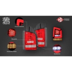 Ensemble de feux arrière 2274695 pour VW TRANSPORTER