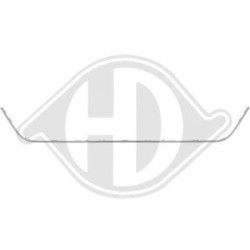 Baguette de garniture de pare-chocs 2291044 pour VW SHARAN OE 7N0853101 DIEDERICHS