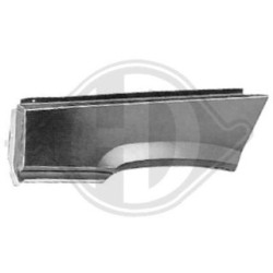 Aile (garde-boue) 3430007 pour FIAT PANDA OE 7543547 DIEDERICHS