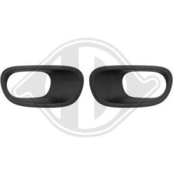 Grilles de ventilation de pare-chocs 4007046 pour CITROËN C3 OE 1618082380 DIEDERICHS