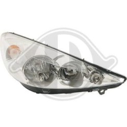 Phare 4225480 pour PEUGEOT 206OE 6206P3 DIEDERICHS