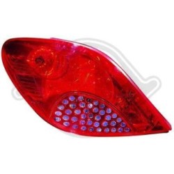 Ensemble de feu arrière 4226090 pour PEUGEOT 207 OE 6351Y7 DIEDERICHS