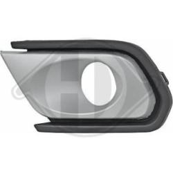 Grilles de Ventilation de pare-chocs 4456149 pour DACIA LOGAN, SANDERO DIEDERICHS