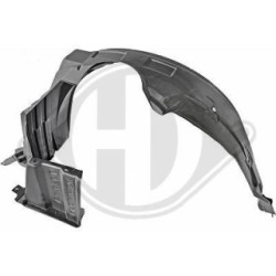 Doublure de passage de roue 6600008 pour TOYOTA AYGO OE 538750H010 DIEDERICHS