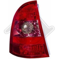 Ensemble de feu arrière 6618790 pour TOYOTA COROLLA OE 8155102280 DIEDERICHS