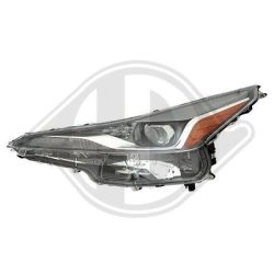 Headlight DIEDERICHS 6637183 OE Ref 8118547860