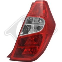 Ensemble de feu arrière 6852190 pour HYUNDAI i10 OE 924020X110 DIEDERICHS