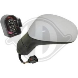Rétroviseur extérieur 7432325 pour SEAT LEON OE 1P1857507A9B9 DIEDERICHS