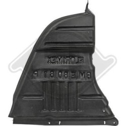 Cache-moteur inférieur gauche 8012243 pour BMW Série 5, référence d'origine 51717033753 DIEDERICHS