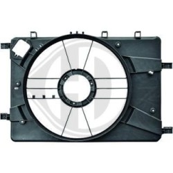 Support de ventilateur de radiateur 8180710 pour VAUXHALL ASTRA OE 13289626 DIEDERICHS