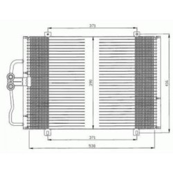 Condenser DIEDERICHS 8446200 OE Ref 7700425843