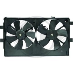 Ventilateur de radiateur 8583509 pour MITSUBISHI ASX, LANCER, OUTLANDER DIEDERICHS