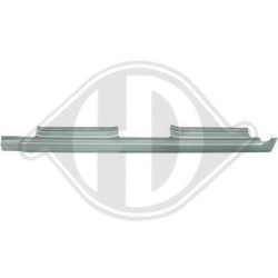 Seuil de porte de marchepied 9330241 pour VAUXHALL ZAFIRA OE 5164014 DIEDERICHS