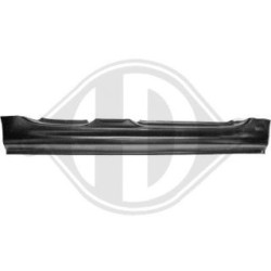 Seuil de porte de marchepied 9647042 pour PEUGEOT 206 DIEDERICHS