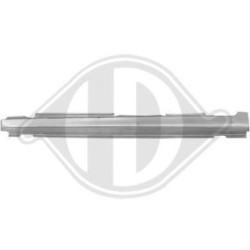 Seuil de porte de marchepied 9647241 pour PEUGEOT 207 DIEDERICHS