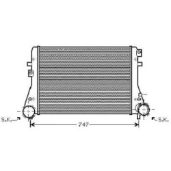 Intercooler DIEDERICHS DCA1001 OE Ref 1K0145803A