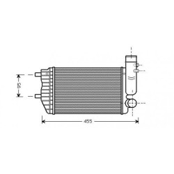 Intercooler DIEDERICHS DCA1022 OE Ref 0384G8