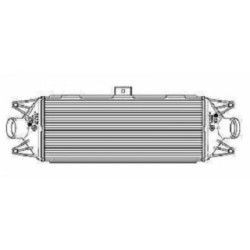 Intercooler DIEDERICHS DCA1029 OE Ref 504022617
