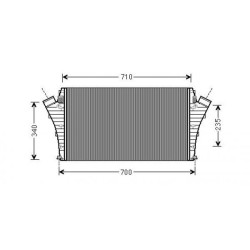 Intercooler DIEDERICHS DCA1048 OE Ref 13205149