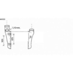 Intercooler DIEDERICHS DCA1072 OE Ref 8E0145805T