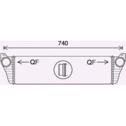 Intercooler DIEDERICHS DCA1155 OE Ref 639 501 13 01