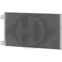 Condenseur DCC1359 pour MERCEDES, RENAULT CITAN, KANGOO OE A4155000054 DIEDERICHS