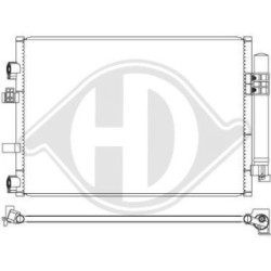 Condenser DIEDERICHS DCC1641 OE Ref 1868833 DIEDERICHS