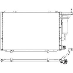 Condenser DIEDERICHS DCC1647 OE Ref 1822536