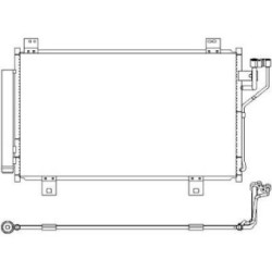 Condenser DIEDERICHS DCC1678 OE Ref GHR161480A