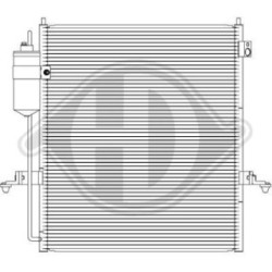 Condensateur DCC1715 pour MITSUBISHI L200 OE MN123642 DIEDERICHS