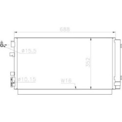 Condenser DIEDERICHS DCC1773 OE Ref 921000294R