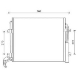 Condenser DIEDERICHS DCC1862 OE Ref 7N0820411B
