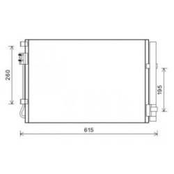 Condenser DIEDERICHS DCC1913 OE Ref 976061R000