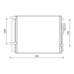 Condenser DIEDERICHS DCC1918 OE Ref 976062B750